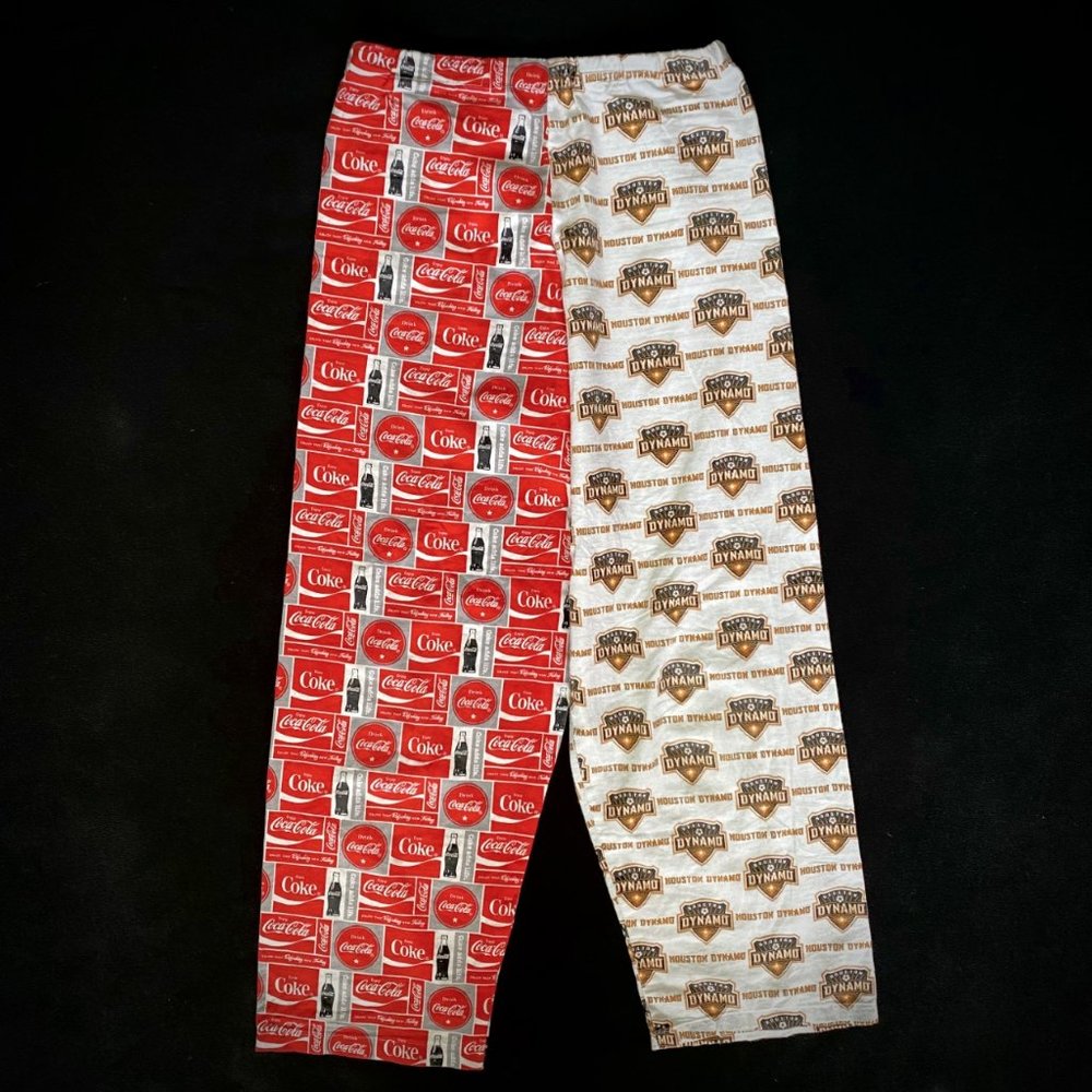 Boys handmade lounge pants Houston Dynamo Coca-Cola - Picture 4 of 5